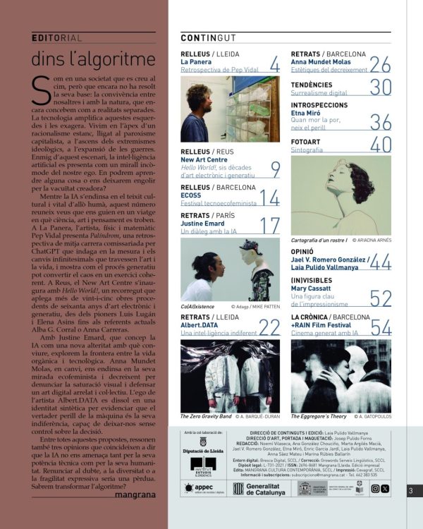 Revista <strong>#mangrana16</strong> <br>"IA: present i futur(s)" - Imatge 2